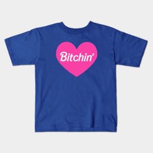 Bitchin' Barbie Heart Kids T-Shirt